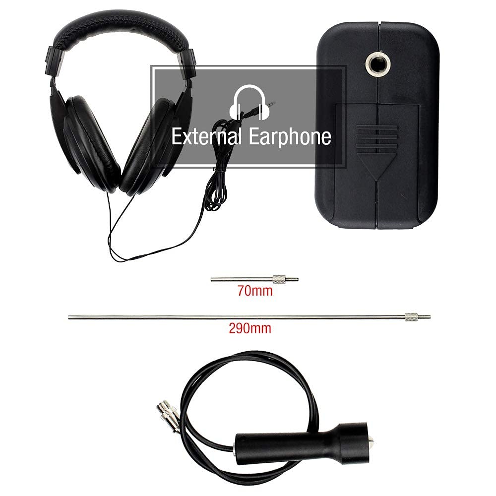 Pro Ultrasonic Leaking Detector Transmitter Auto Noise Finder, Electronic Ste...