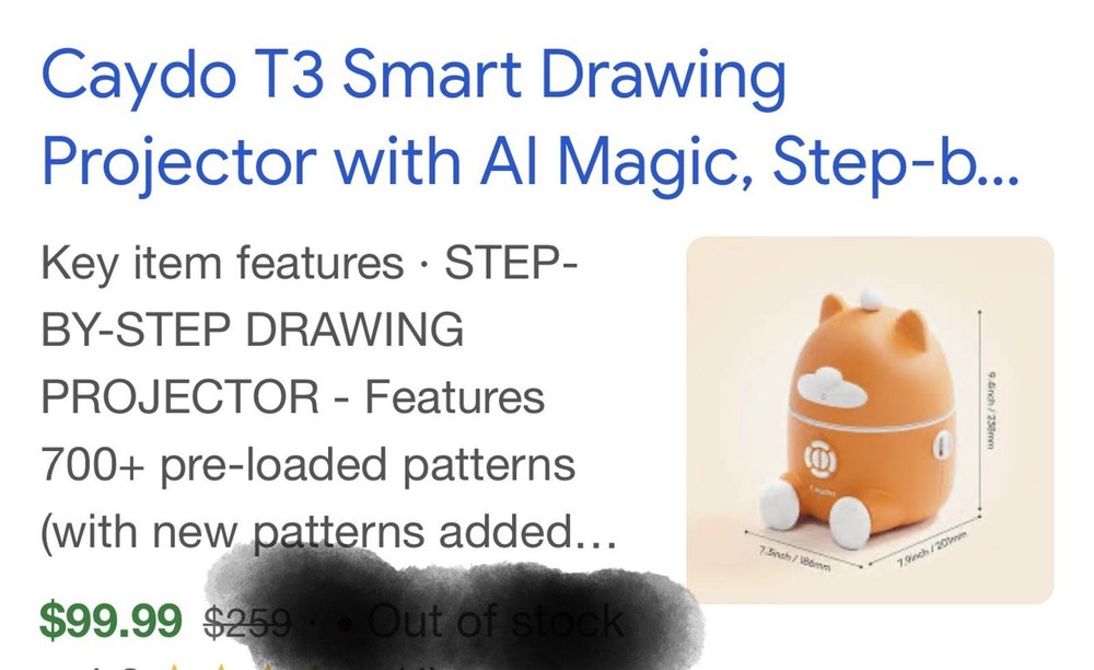 T3 Art Projector SketchBear