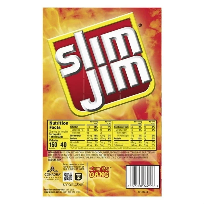 Slim Jim Original (120 Ct.)