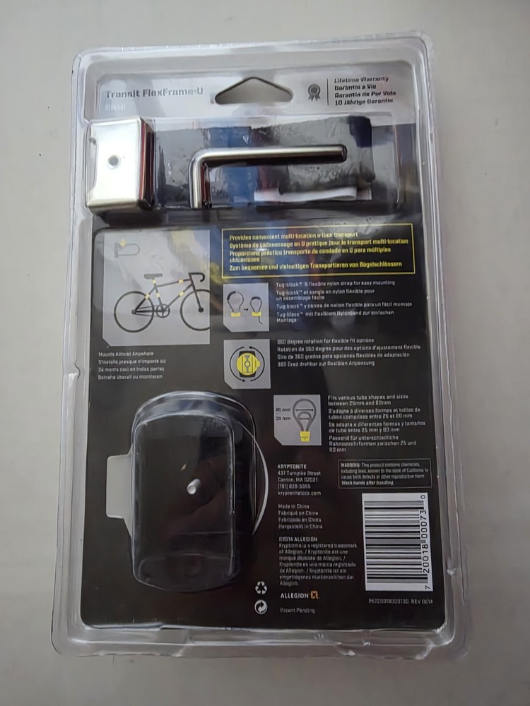 Kryptonite Transit FlexFrame-U Lock Bracket