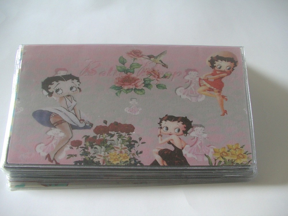 Betty Boop Vinyl checkbook cover