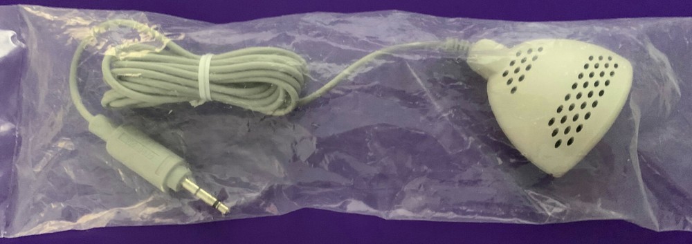 Vintage Apple Macintosh Computer Plain Talk Microphone model 590-0670 - Sealed