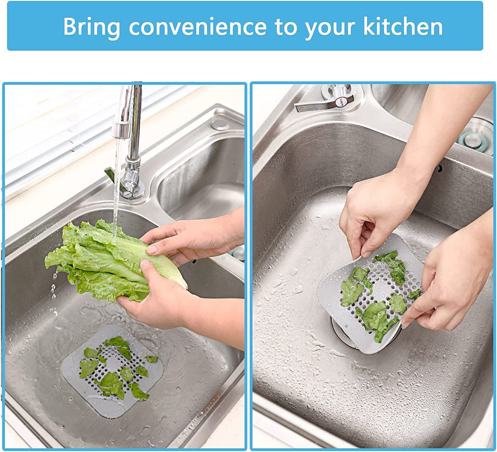 Bathroom Drain Hair Catcher Bath Stopper Plug Water Sink Strainer Filter Shower