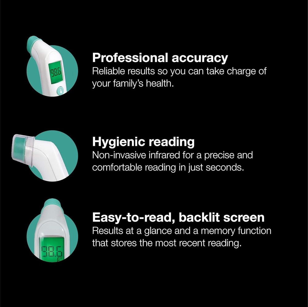 Braun TempleSwipe Digital Forehead Thermometer | BFH125.