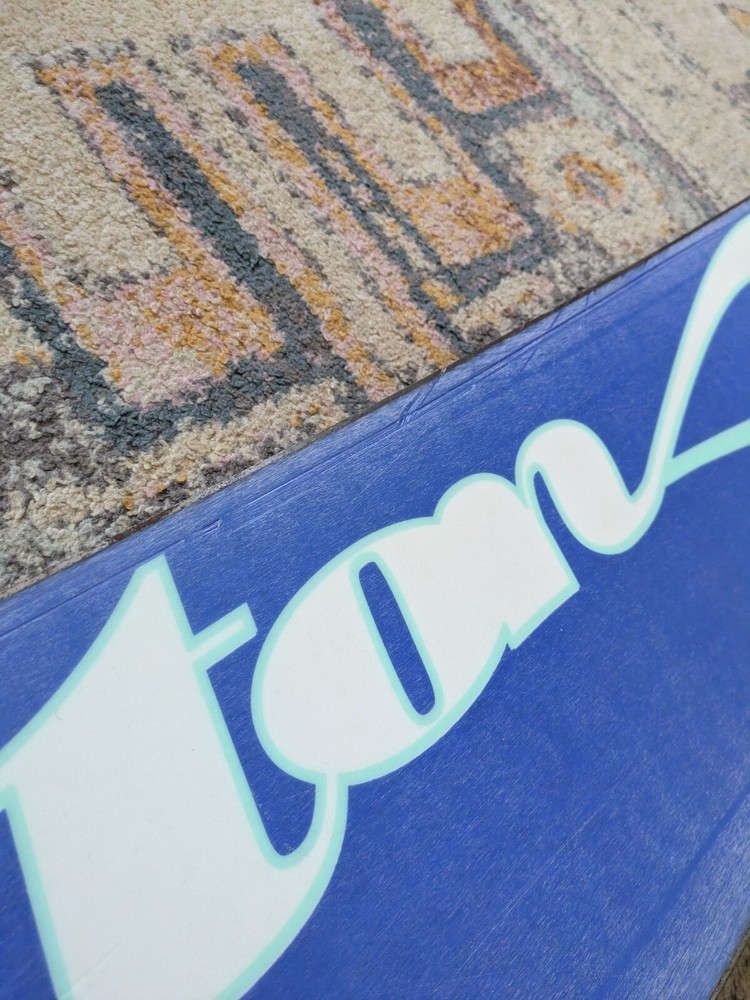 Burton e63 E deck 162cm Alpine Board Snowboard Vintage Asymmetrical Surf Style