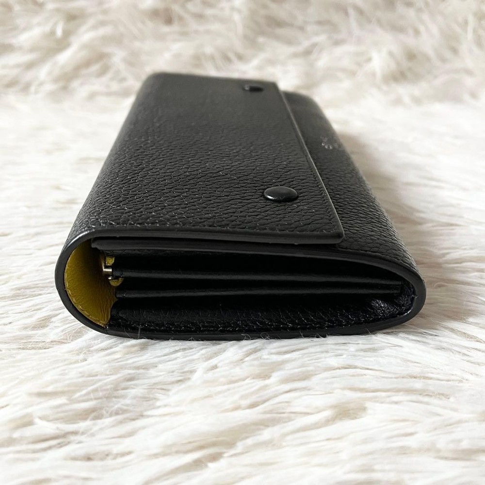 CELINE Large Flap Multi Function Long Wallet From Japan
