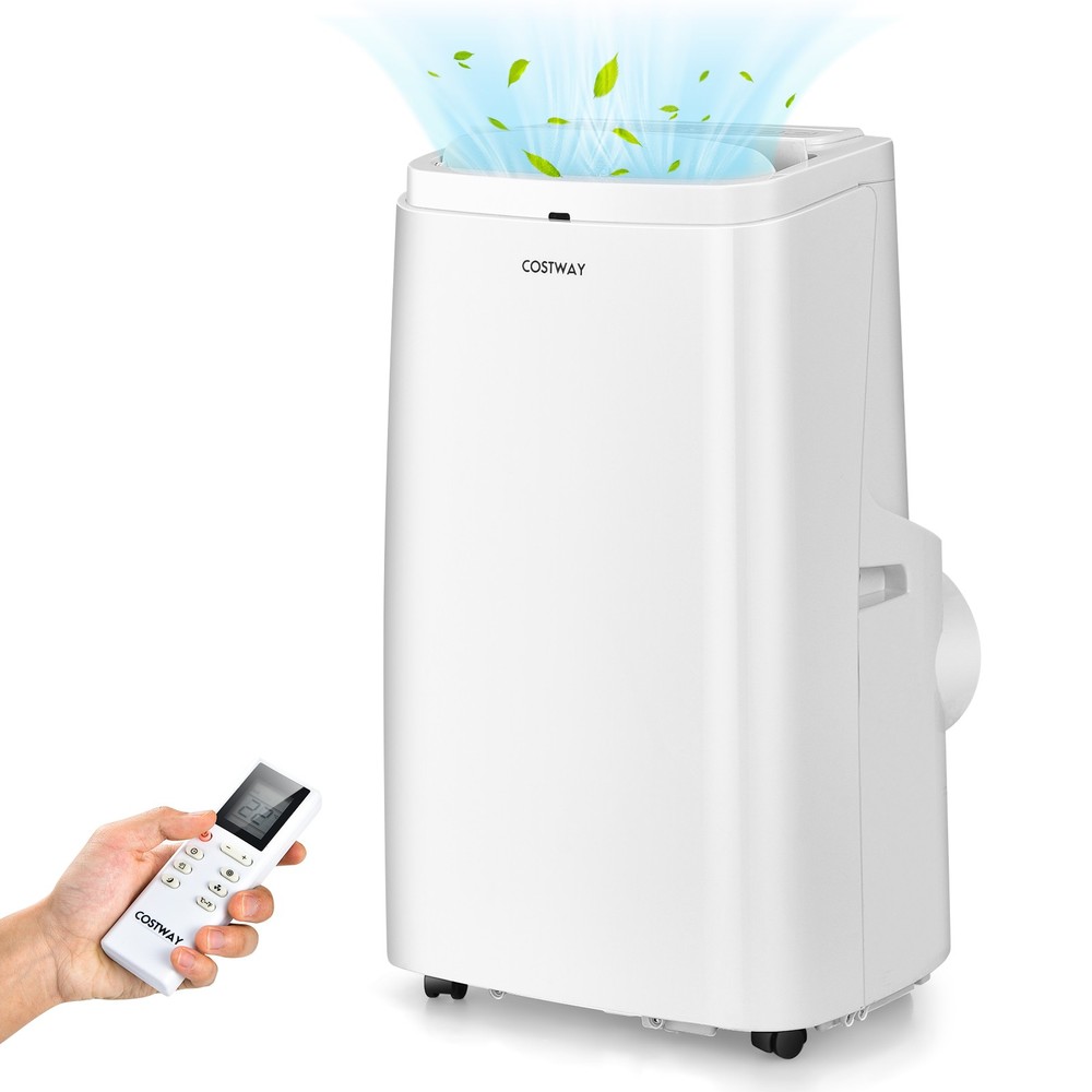 12000BTU Portable Air Conditioner 3-in-1 Air Cooler Fan Dehumidifier w/ Remote