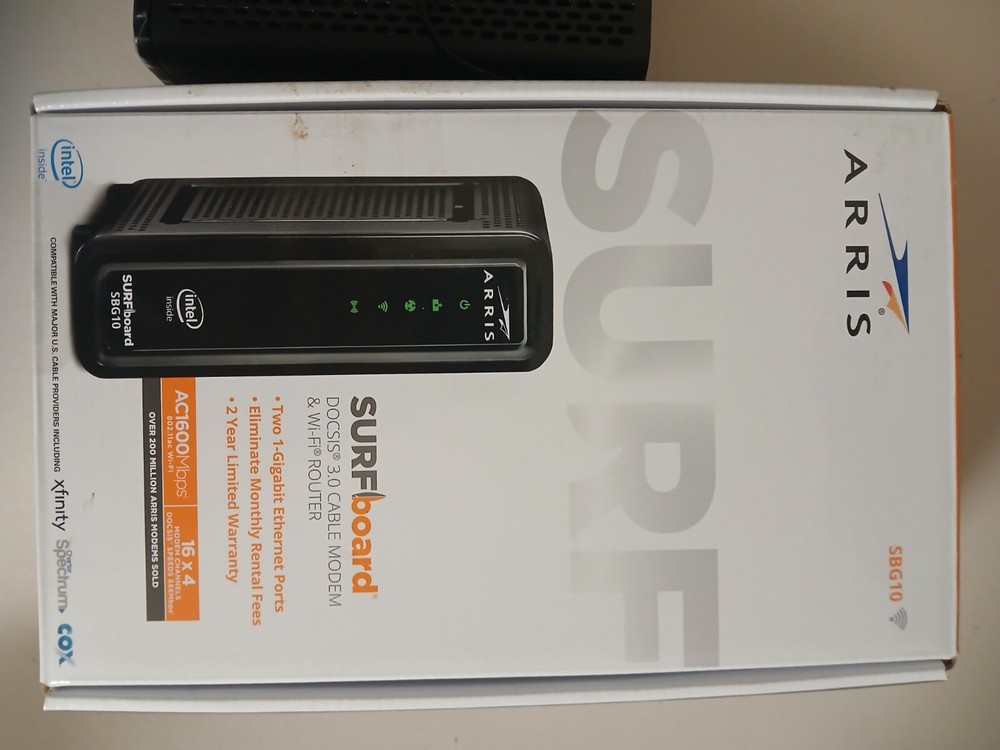 Arris Surfboard SBG10 modem router