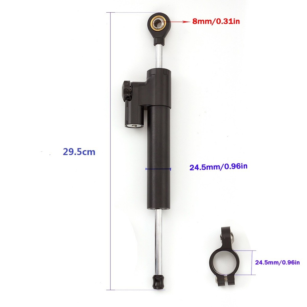FXCNC Racing Universal For Motorcycle Steering Damper Linear Stabilizer 295mm