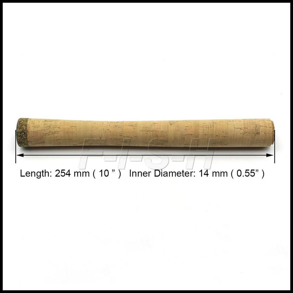 10" Quality Composite Cork Power Casting Rod Handle Grip Building Component
