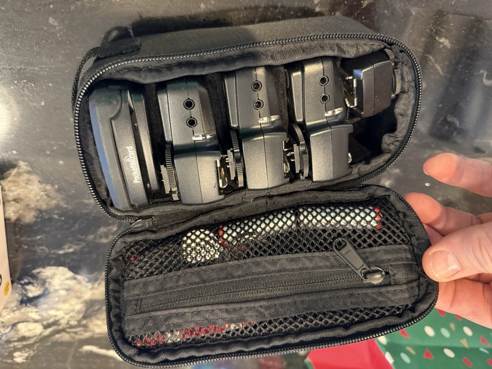 Pocket Wizards Flex TT5,AC3,TT1 Transmitter. Bag