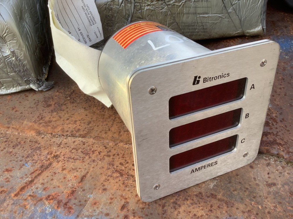 Bitronics Digital Power Meter  amperes surplus  part untested used