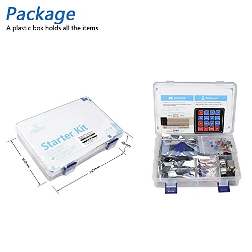 RFID Starter Kit for Raspberry Pi 4 B 3 B+ 400, 544-Page Detailed Tutorials,