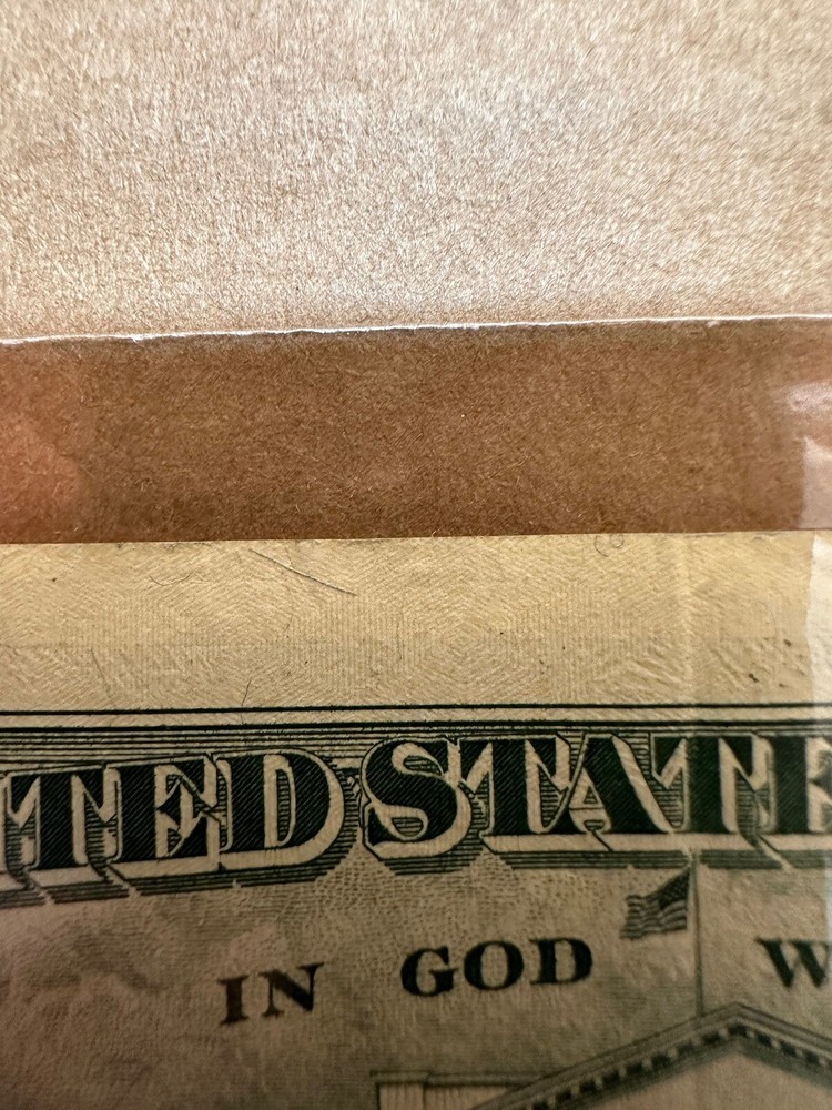 $20 BILL INK ERROR & HEAVY INK ERROR ON “6” ERROR RARE