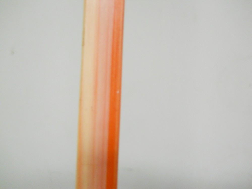 Locksley 0333 Archery Bow 54" Orange & White Striped NO String