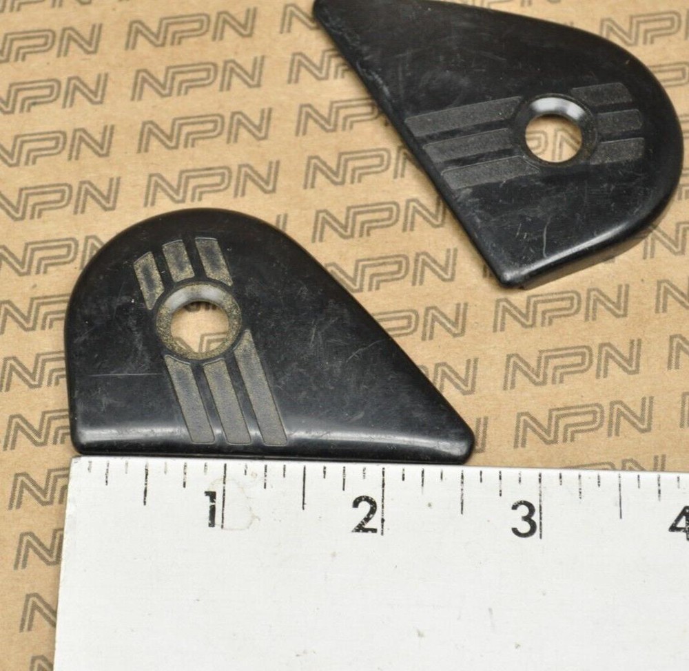 Vintage NOS Motorcycle Helmet Replacement Visor Side Plates