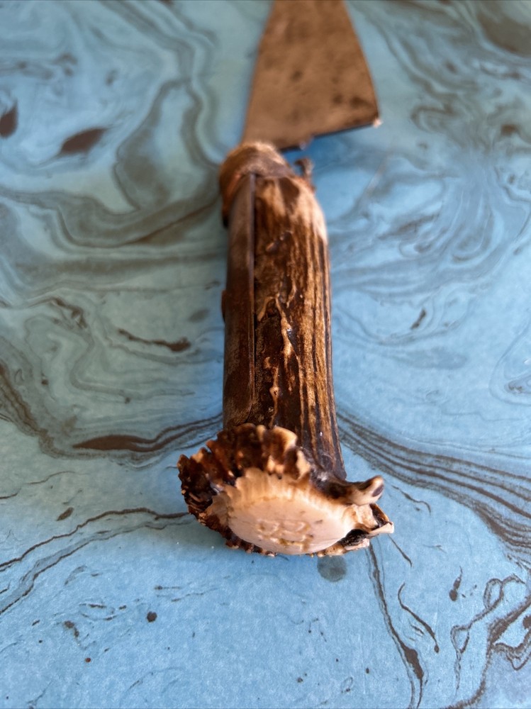 Antique Custom Made Knife, Original Sheath
