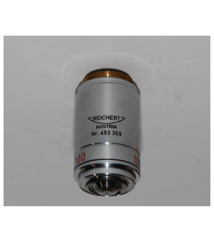Reichert Plan 100X Phase Contrast oil immersion Microscope Objective