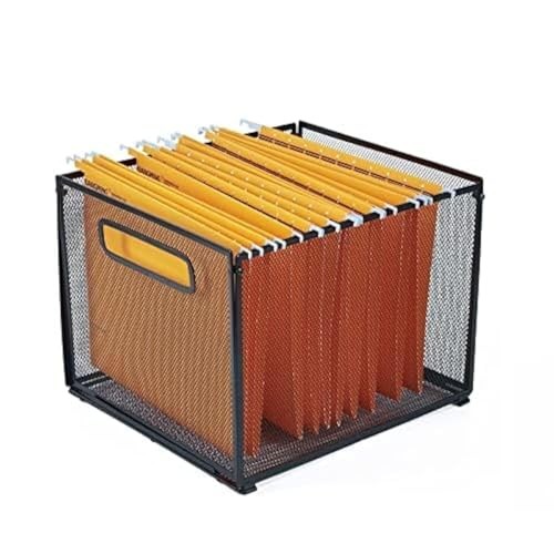 Letter Size Hanging Folder Organizer,Metal Mesh Hanging File Folder