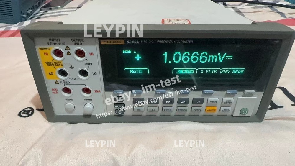 1 pcs Fluke 8845A Digital Multimeter 6.5 Digit Precision Multimeter../nice#Im