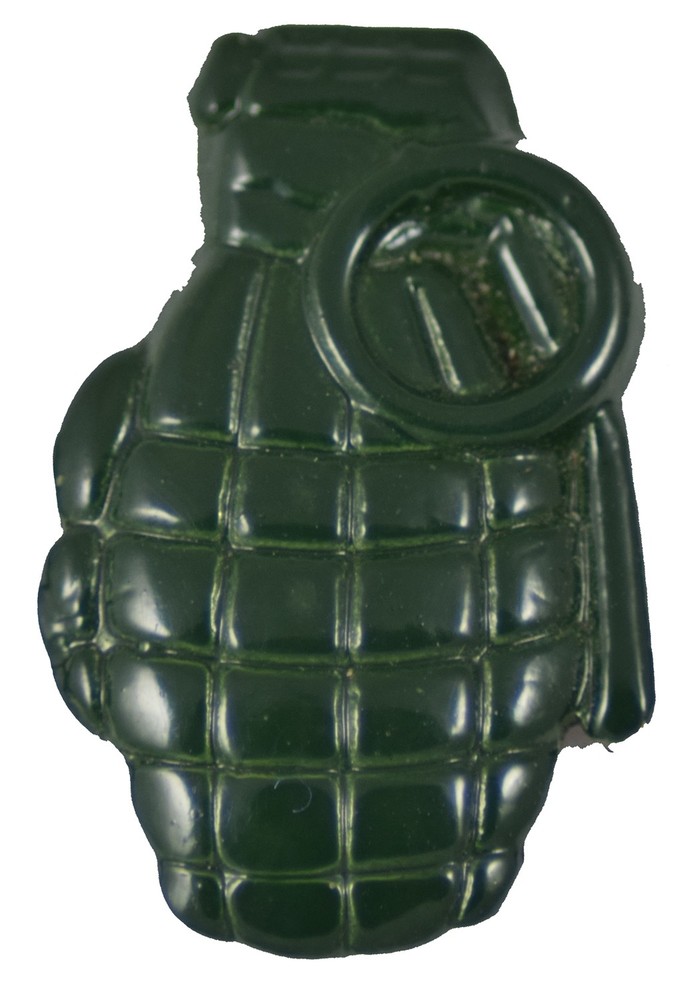 Pinapple Grenade Green Pin