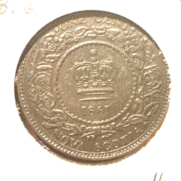 Canada Nova Scotia 1861 cent KM 8.2 XF (2)