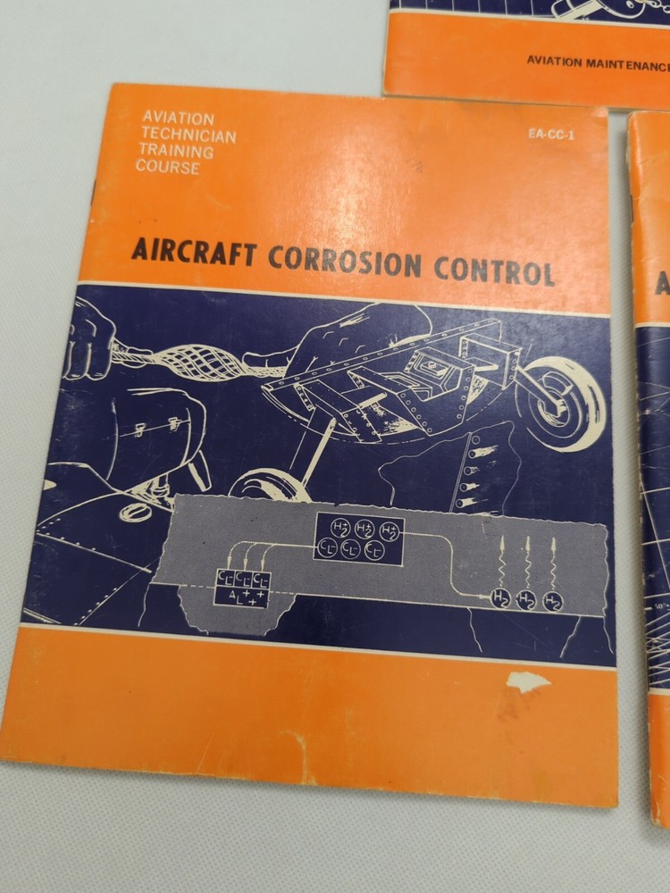 Aviation Technician Training Course Lot Oxygen Systems, Corrosion, Painting