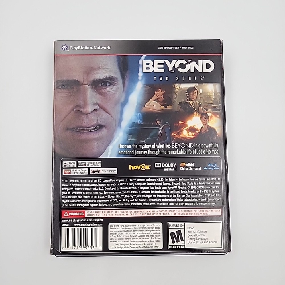 Beyond Two Souls PS3 Steelbook Edition