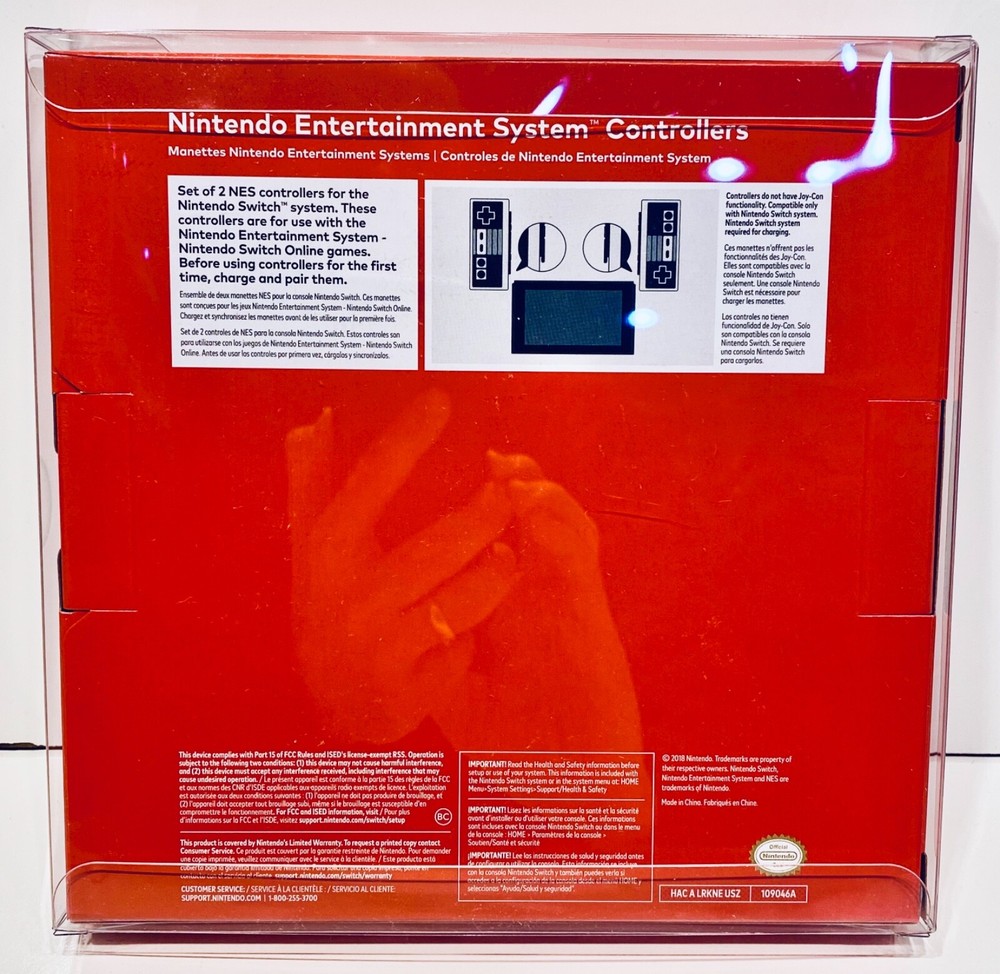 1 Box Protector for the Nintendo Switch NES ONLINE CONTROLLER / FAMICOM ALSO!