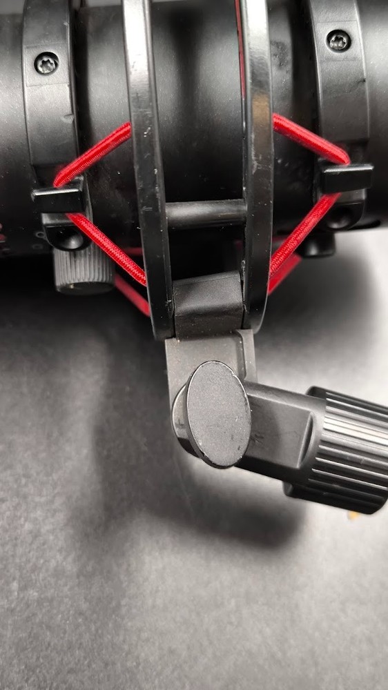 HyperX QuadCast Microphone Used Working Black/Red