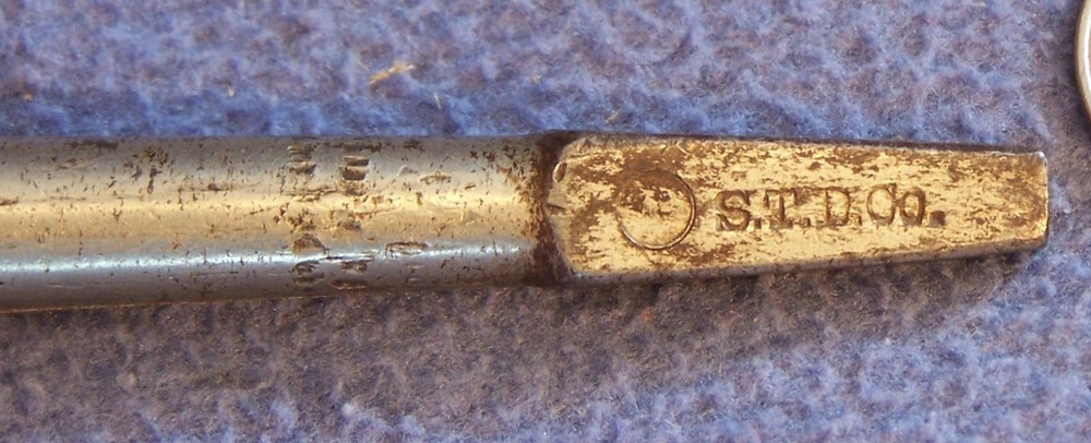 Patent 1887 split countersink brace bit S.T.D. Co.