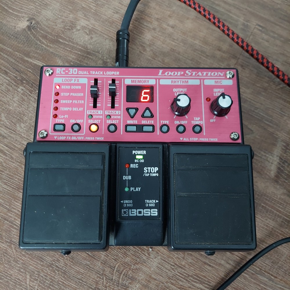 Boss RC-30 Loop Station Looper Guitar Effects Pedal