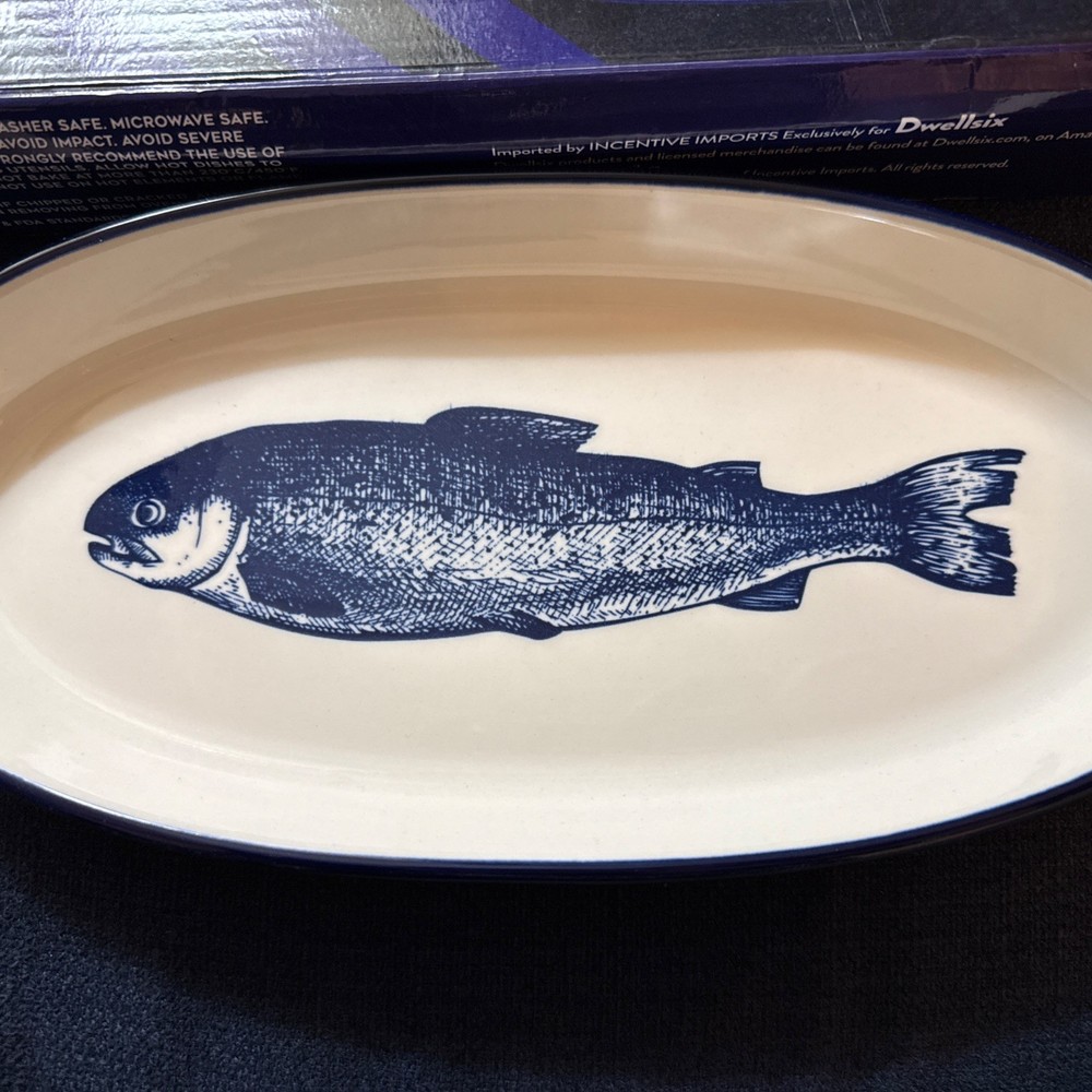 Cuisine & Company Dockside Bakeware 9.25” Oval Baker NIB