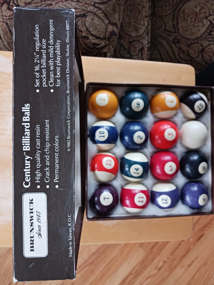 Billard Balls by Century