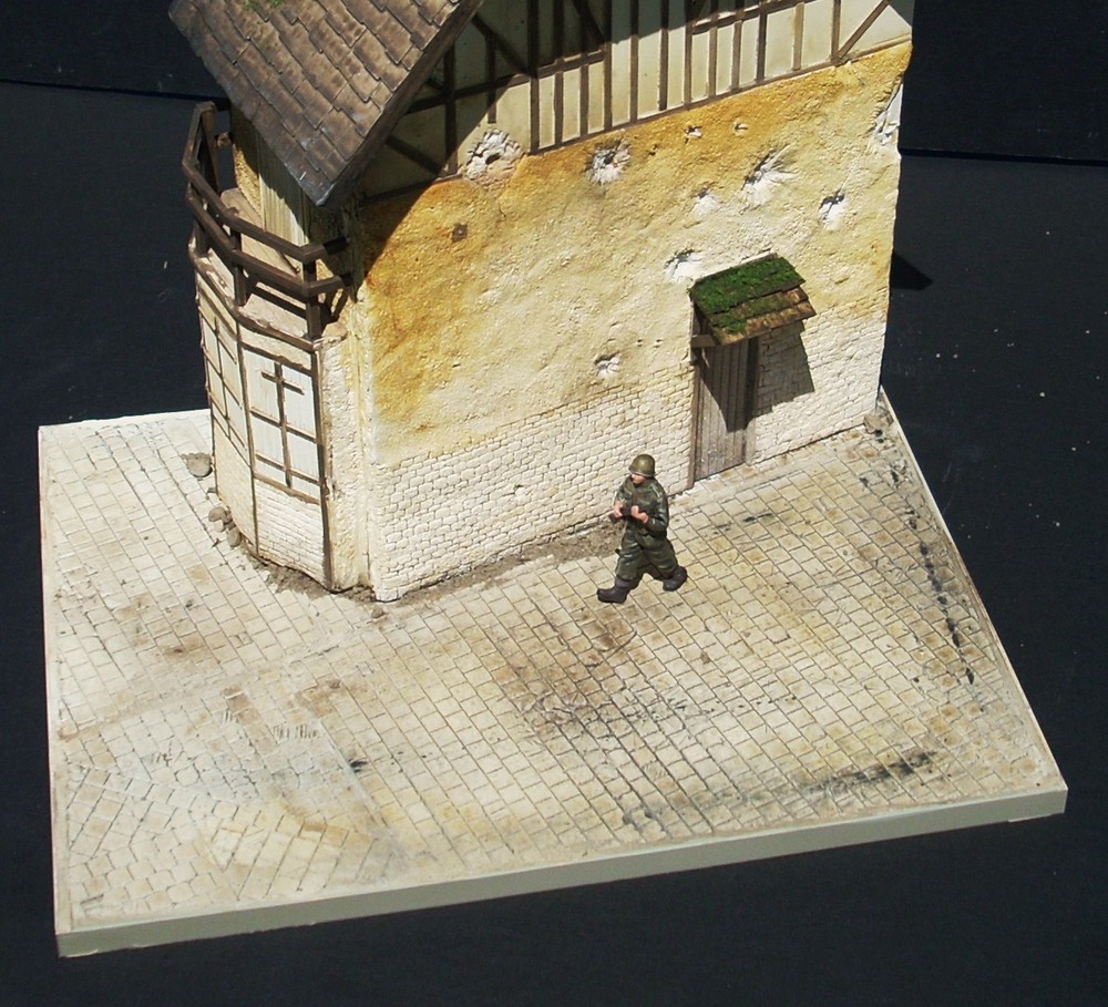 Dioramas Plus 1/35 Scale Diorama Base DP17 Juno Beach House D-Day Includes Base