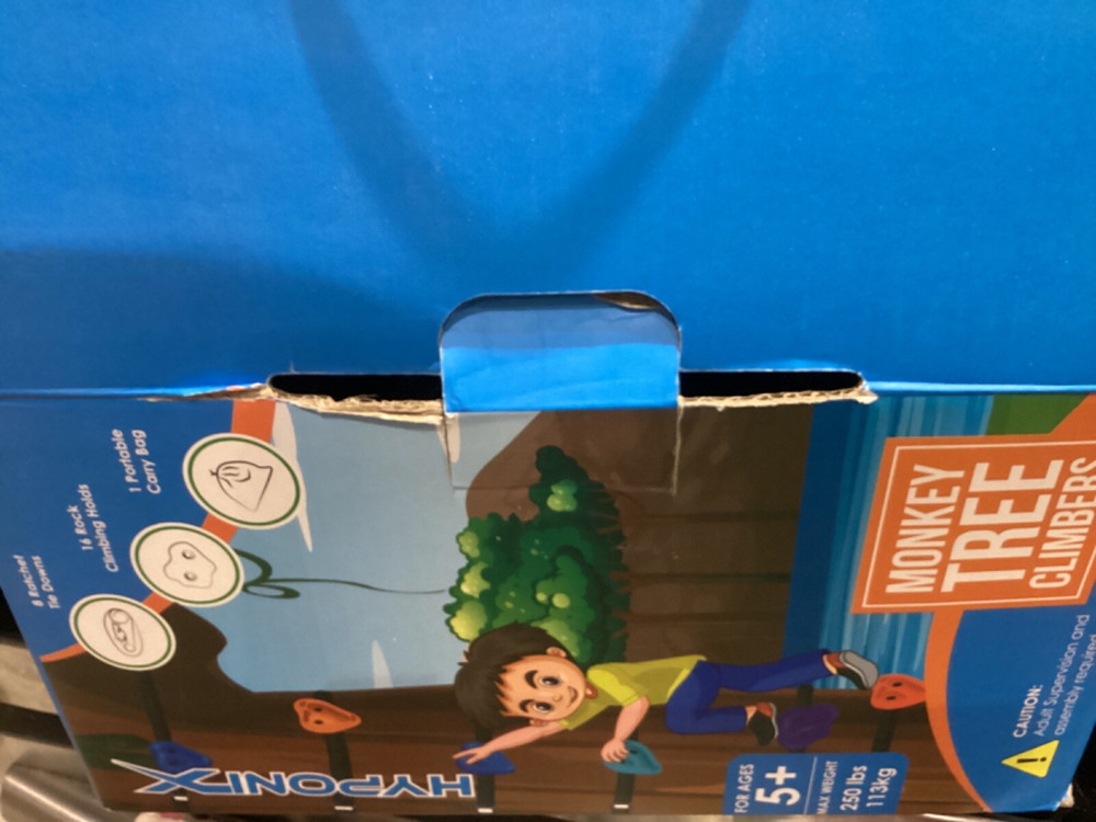 Hyponix Ninja Tree Climbing Kit Black Ages 5+