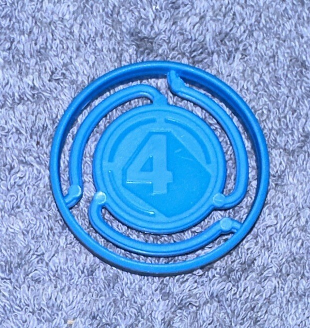 2020 Hasbro Connect 4 Four Blast Powered By Nerf Replacement Disc Blue