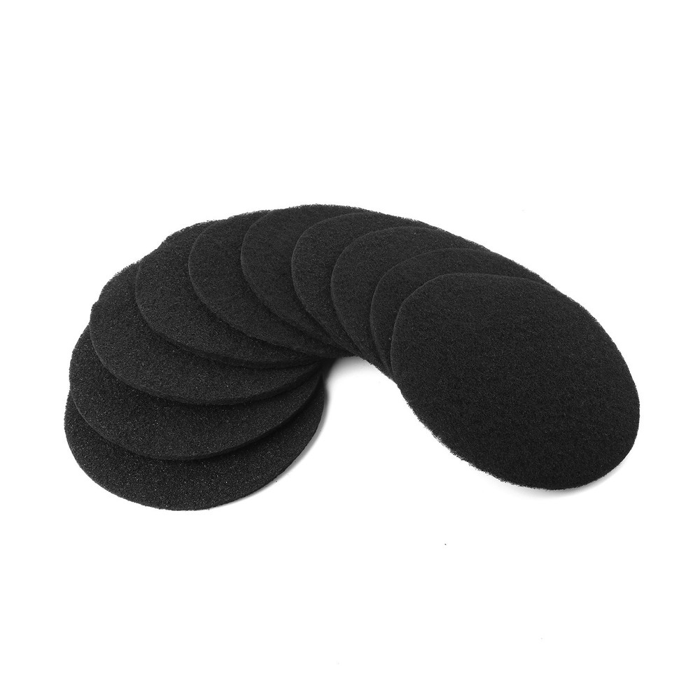10PCS Activated Carbon Compost Bin Filters 0.4" Extra Thick Easy Installation