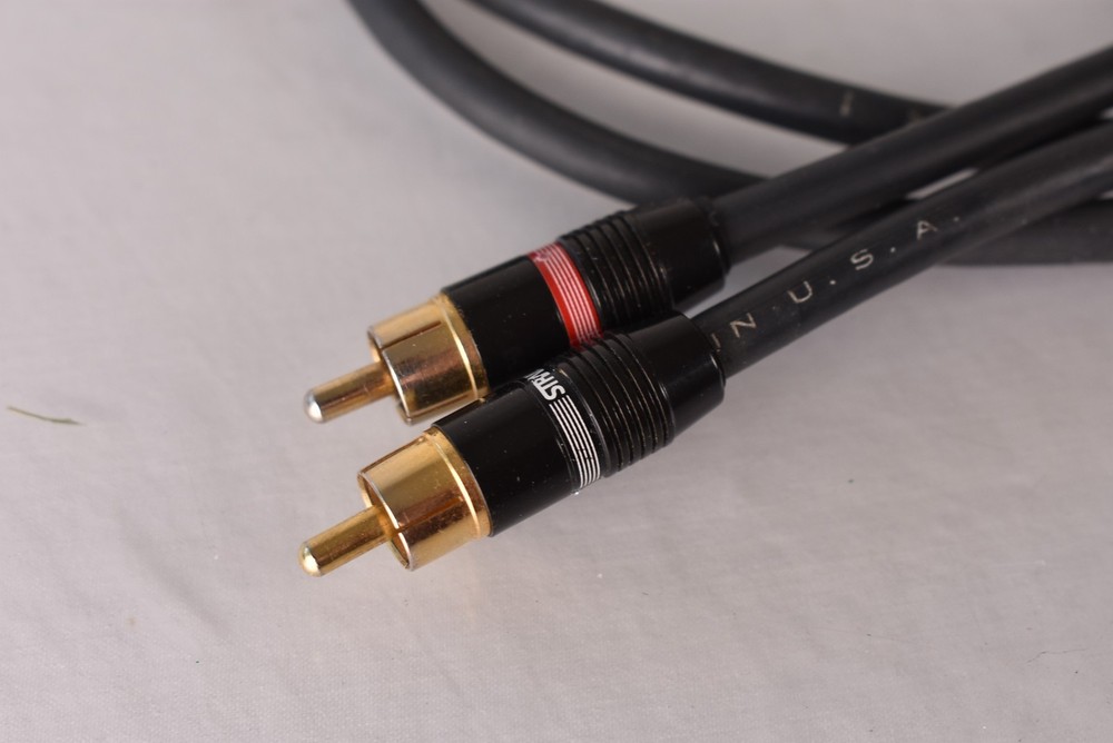 .5m Pair RCA Straight Wire Symphony Audio Interconnect Cables