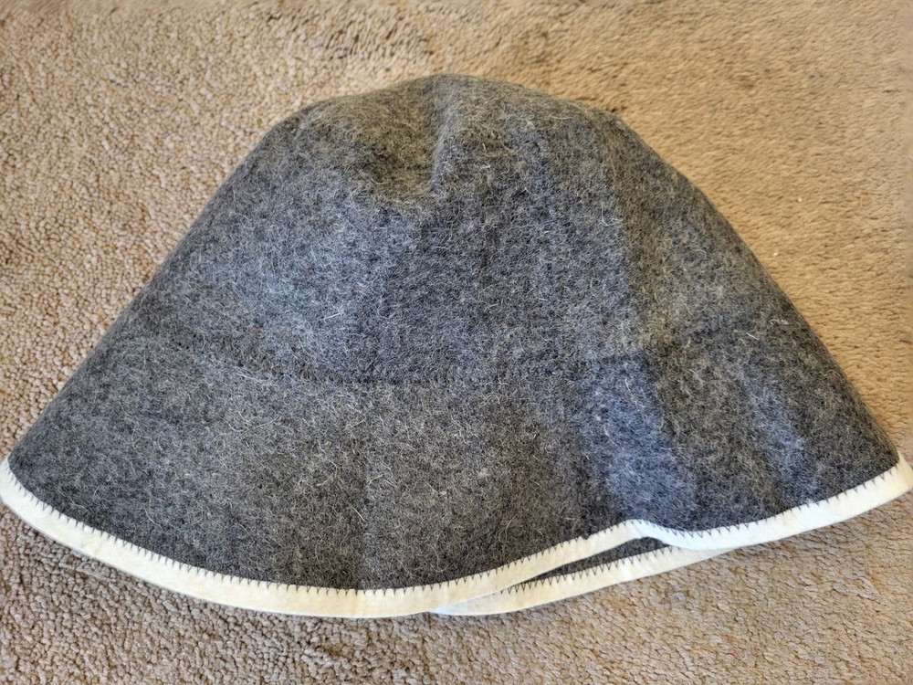 Halsa Wool Bucket Sauna Hat OS Gray