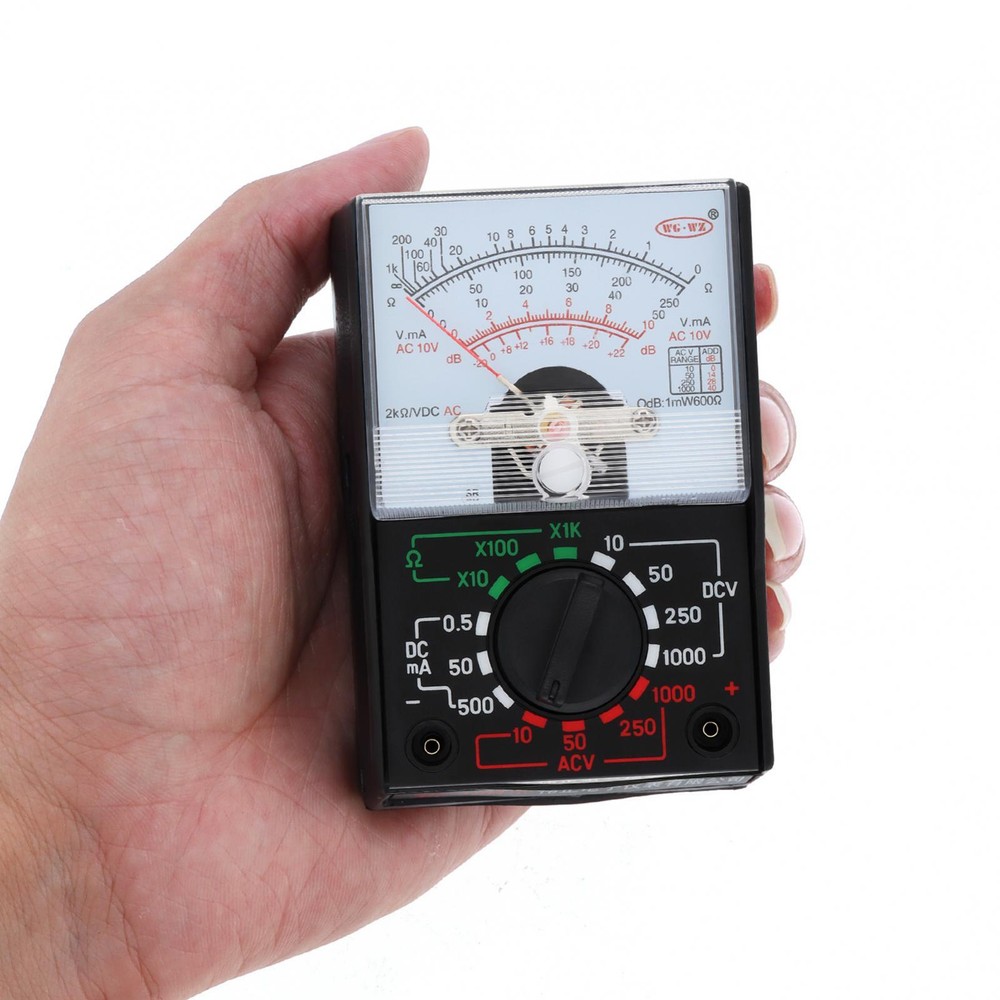AC DC Voltage Analog Pointer Volt Meters and Multimeters Testing Instrument
