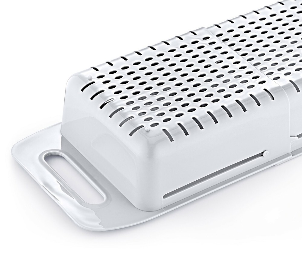 Over The Sink Strainer, Colander with Extendable Handles, 4.7 Quart