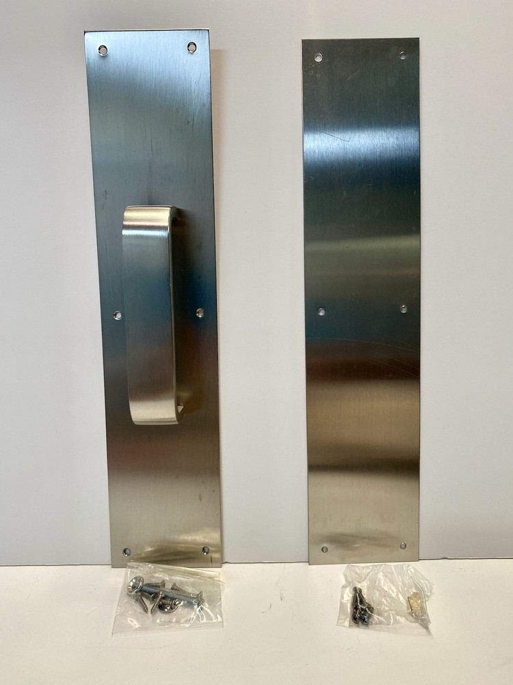 Pull And Push Plates For Doors