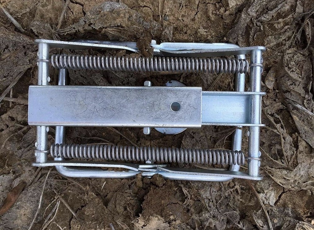 Easy Set Mole Eliminator Trap, Mole and Gopher Trap, Galvanized Steel Mole 2 p..