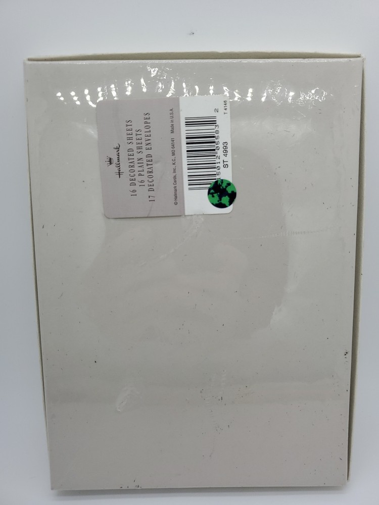 Hallmark Crown Collection 16 decorated sheets, plain sheets and envelopes