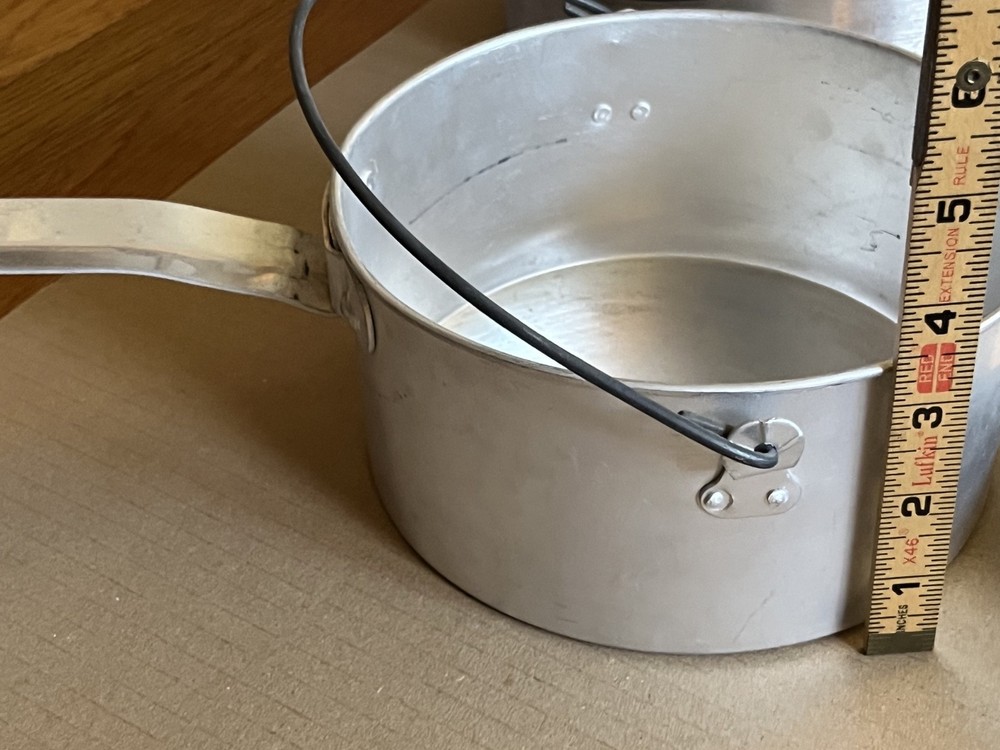 Aluminum Nesting Camping Mess Kit---14 pieces, has everything!