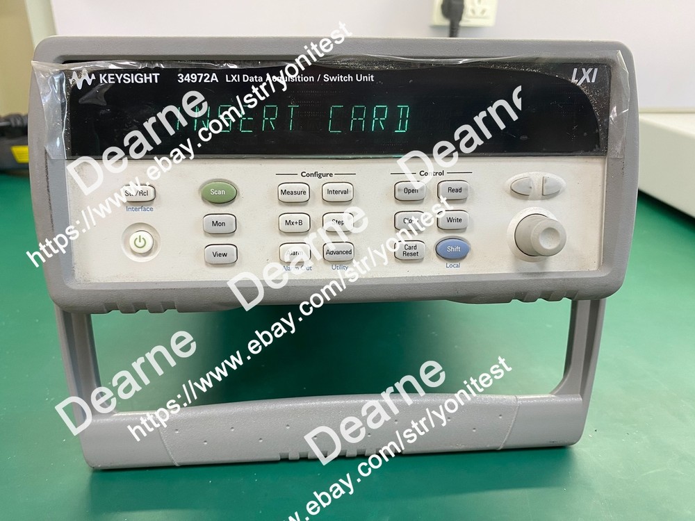 Agilent/Keysight/ HP 34972A Data Acquisition / Data Logger Switch Unit /nice