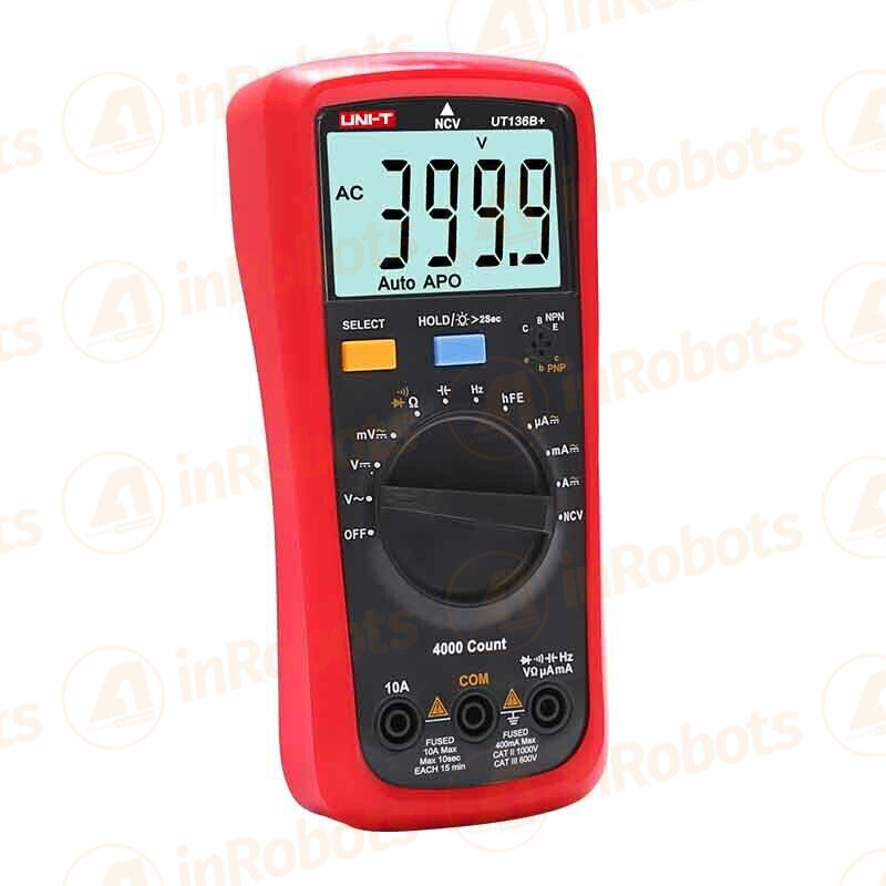 . UT136B+ Handheld Digital Multimeter 1KV 10A NCV
