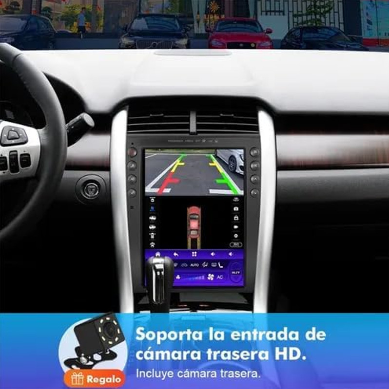 Stereo For Ford Edge 2011-2014 Android 13 Auto Carplay