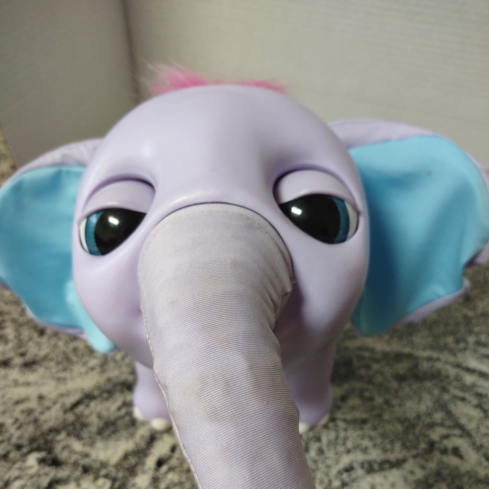 Spin Master Juno My Baby Elephant Sounds Talks burps Interactive Toy Works